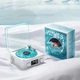 Нічник Vinyl Waves Player ретро-програвач, з ефектом морських хвиль, LED нічна лампа з Bluetooth колонкою - зображення 1