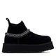 Уги шкарпетка UGG Tazz Platform Knit black 36 розмір чорні - изображение 1