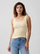 Майка жіноча GAP 595495749 XL Жовта (1162158612) - зображення 1