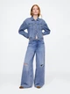 Джинсовая куртка женская GAP 1159853210 (Синий XL) - изображение 4