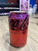 Напиток безалкогольный сильногазированный Coca-Cola Zero Sugar Cherry 0.33 л - изображение 1
