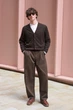 Кардиган Uniqlo 56(3XL) Коричневий (154932) - зображення 4