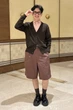 Кардиган Uniqlo 56(3XL) Коричневий (154932) - зображення 6