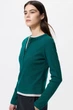 Лонгслив Uniqlo 44(M) Зеленый (154934) - изображение 1