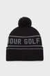Чоловіча чорна шапка M's Drive Pom Beanie Under Armour OSFM 6005959-001 - изображение 3