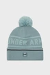 Чоловіча бірюзова шапка M's Drive Pom Beanie Under Armour OSFM 6005959-587 - изображение 1