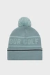 Чоловіча бірюзова шапка M's Drive Pom Beanie Under Armour OSFM 6005959-587 - изображение 3