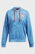 Жіноче блакитне худі Pjt Rck W Udrground Terry HD Under Armour XS 1382711-444 - изображение 3