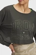 Жіночий темно-зелений лонгслів Pjt Rck IP LS Under Armour XS 1389709-310 - изображение 4