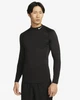 Компресійна Кофта Nike Pro Men's Dri-FIT Fitness Mock-Neck Long-Sleeve Top(FB7908-010) XL Чорний - изображение 1