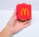 Набор мини продуктов McDonald's коробочка фаст фуд макдональдс гамбургер + эмблема для кукол MacDonald Mac big Mac cola - изображение 8