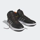 Чоловічі Кеди Adidas Hoophs 3.0 Mid Lifestyle Core Black/Iron Metallic/Pulse Olive р. 9/42.5/27.5см - зображення 6