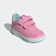 Кросівки Adidas Kids Tensaur Sport Bliss Pink/Cloud White/Bliss Blue р. 10/27/17.5см - зображення 6