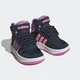 Кроссовки Adidas Kids Hoops Mid Lifestyle Legend Ink/Beam Pink/Pulse Lilac р. 9.5/26.5/17 см - изображение 3