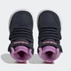 Кроссовки Adidas Kids Hoops Mid Lifestyle Legend Ink/Beam Pink/Pulse Lilac р. 9.5/26.5/17 см - изображение 4