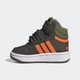 Кроссовки Adidas Kids Hoophs Mid Lifestyle Shadow Olive/Impact Orange/Focus Olive р. 9/26/16.5см - изображение 11