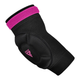 Налокітники спортивні RDX Hosiery Elbow Foam Black/Pink S - изображение 2