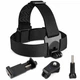 Крепление на голову Head Strap для смартфона, регулируемый держатель для видеосъемки, цвет черный - изображение 5