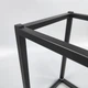 Каркас для журнального столу з металу 300×300 мм, H 450 мм Frame Чорний - зображення 5