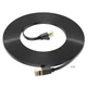 Сетевой кабель HOCO US07 Cat.6 RJ45 10 м, Gigabit Ethernet LAN, плоский, черный - изображение 2