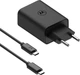 Ładowarka Motorola TurboPower 50W Dual USB-C + USB-A Black (SJMC502) - obraz 5