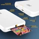 Фотопринтер моментального друку Kodak Step iOS & Android White + Набір паперу в подарунок - зображення 5