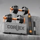 Гантелі розбірні 3в1 з функцією штанги Corvex Premium 20кг - изображение 2