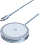 Bezprzewodowa ładowarka Ugreen MagFlow Qi2 Magnetic Wireless 25W Grey (6941876259595) - obraz 1