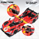 Масштабна модель автомобіля Ferrari 499P чемпіона Ле-Мана Bimeigao 1:24, легкосплавна іграшка для хлопчиків, новорічний подарунок - зображення 5