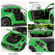 Модель автомобіля Heimanba Mercedes-Benz AMG GTR 1:18, зелена - зображення 6