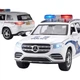 Машинка Chiyu Toys GLS 580 поліцейська зі сплаву, модель, подарунок - зображення 3