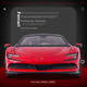Bimeigao 1:24 Ferrari Модель SF90 сплаву іграшковий автомобіль гоночна симуляційна модель подарунок для хлопчика - зображення 6