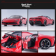Bimeigao 1:24 Ferrari Модель SF90 сплаву іграшковий автомобіль гоночна симуляційна модель подарунок для хлопчика - зображення 10