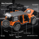 Игрушка внедорожника Chiyumoxing Jeep Wrangler, реалистичная модель автомобиля, модель небольшого легкосплавного автомобиля, подарок для мальчиков - изображение 4