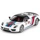 Модель автомобиля Heimanba Porsche 918 Spyder, 1:18, литая, коллекционная - изображение 3