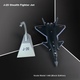 Модель самолета Feiyun J-20 из сплава, коллекционная фигурка истребителя - изображение 5