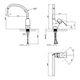Смеситель для кухни Lidz Anny 007F (k40) LDANN007FCRM35122 Chrome - изображение 2