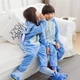 Дитяча піжама домашня Стич для дівчинки жіночий кігурумі, розмір M на зріст до 166 см, блакитний - зображення 7