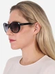 Солнцезащитные очки женские Calvin Klein 112208013 Черные (1161680664) - изображение 2