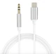 Кабель AUX USB Type-C - 3,5 мм, аудиоадаптер USB-C на AUX для iPhone 17/16/15 Pro Max, Samsung S26/S25/S24 Ultra, Google Pixel - изображение 1