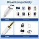 Кабель AUX USB Type-C - 3,5 мм, аудиоадаптер USB-C на AUX для iPhone 17/16/15 Pro Max, Samsung S26/S25/S24 Ultra, Google Pixel - изображение 7
