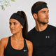 Пов'язка на голову чорна Korona Sport Black 24х8 см французький трикотаж - зображення 2