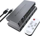 HDMI 2.1 перемикач 5-в-1 (8K@60Hz / 4K@240Hz): Селектор Switch з підтримкою HDR10+, HDCP 2.3 та CEC - изображение 1