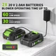 Акумуляторна повітродувка Cordless Blower RLB-BM10 швидке прибирання без кабелю - изображение 3