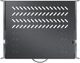 Полиця для серверної шафи Stalflex Flex II Rack 19" 1U з регулюванням Чорна (RSR-F2-19-1U-350B-KM) - зображення 1