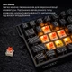 Клавиатура проводная Ajazz x NacodeX NK68 V2 Red Switch LED USB Purple-White-Blue (NK68-V2-R-PWB) - изображение 5