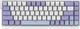 Клавиатура проводная Ajazz x NacodeX NK68 V2 Red Switch LED USB Purple-White-Blue (NK68-V2-R-PWB) - изображение 1