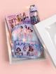 Подарочный бокс K-Pop Huntrix 3 в 1 для девочки — рюкзак Huntrix, бутылка 700 мл, блокнот с ручкой - изображение 1