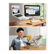Подставка для ноутбука UGREEN LP339 Adjustable Laptop Stand Silver - изображение 7
