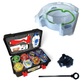 Подарочный набор Beyblade Burst QuadDrive — 8 бейблейдов, арена, кейс - изображение 1